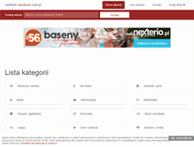Tablet Screenshot of centrum-handlowe.com.pl